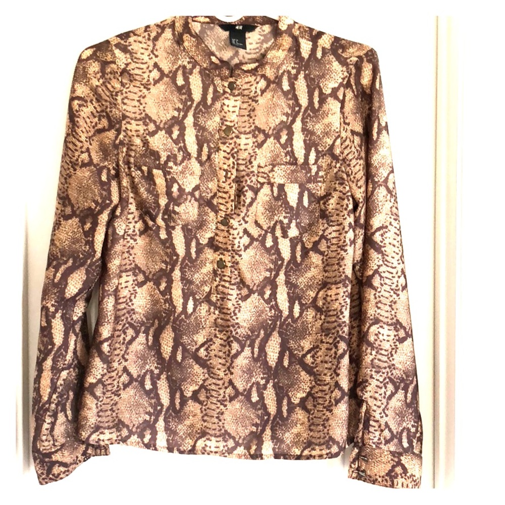 Snake patterned Blouse